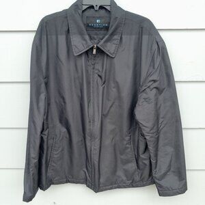 Black Kenneth Cole jacket Men's L nylon shell